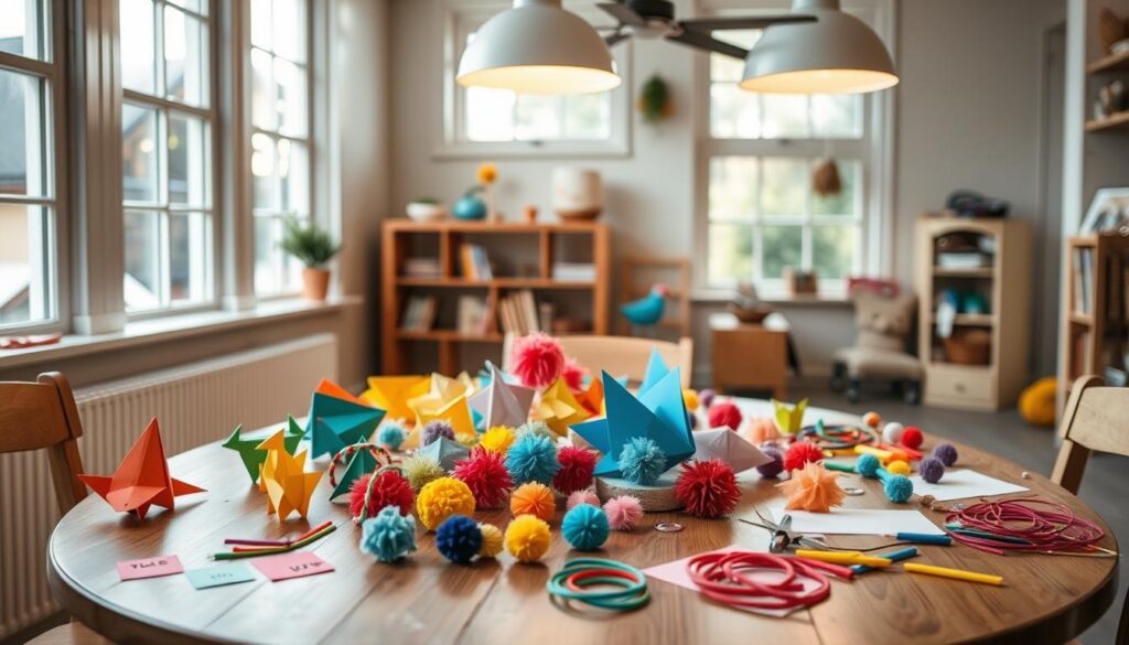 no-glue kid-friendly crafts