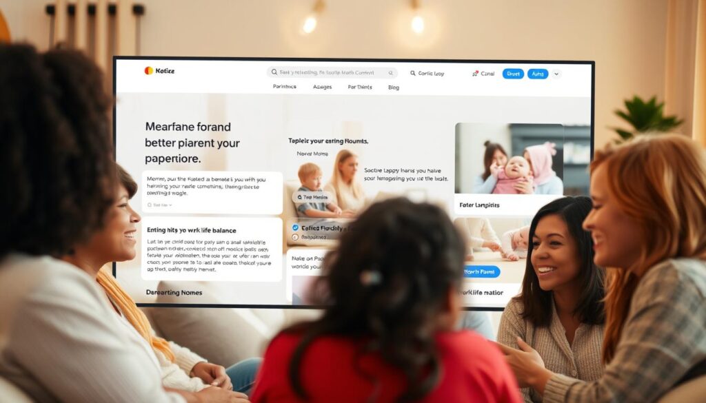 online parenting community