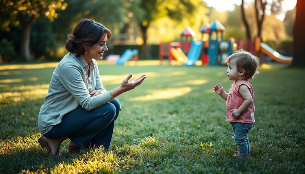 non-verbal communication with children