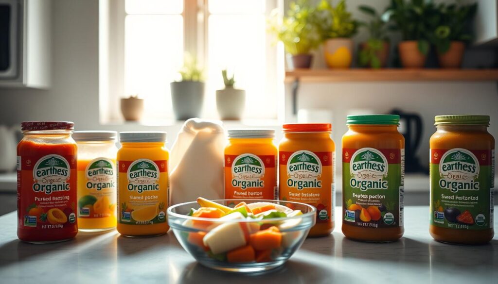 organic baby food choices