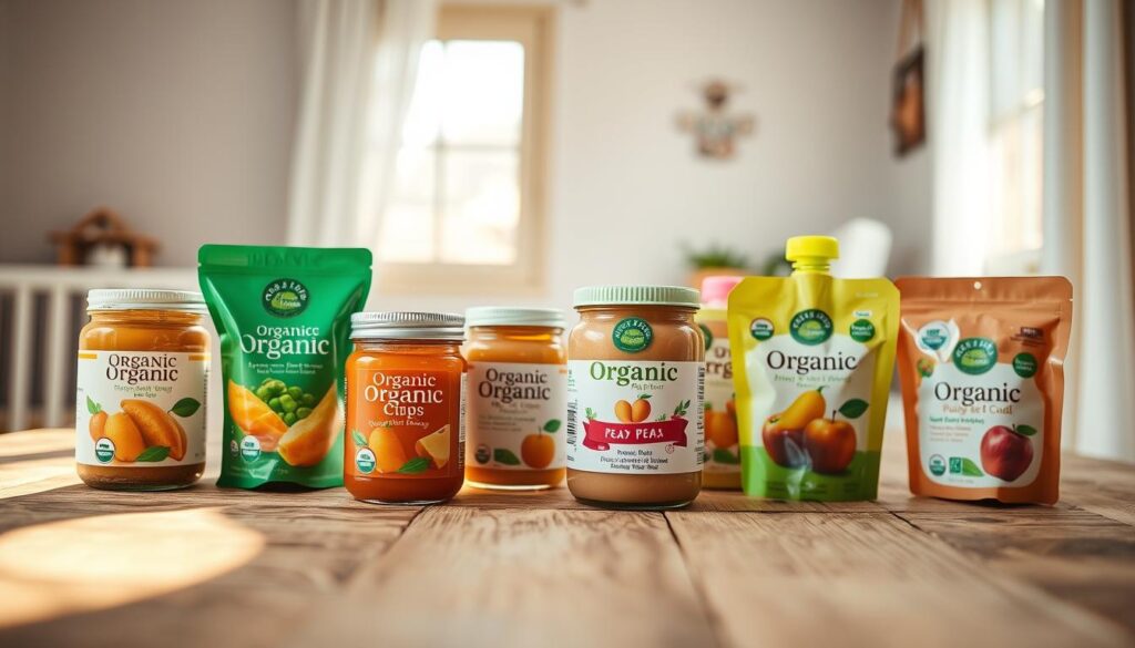 organic baby food packaging